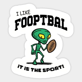 Football sports fan Sticker